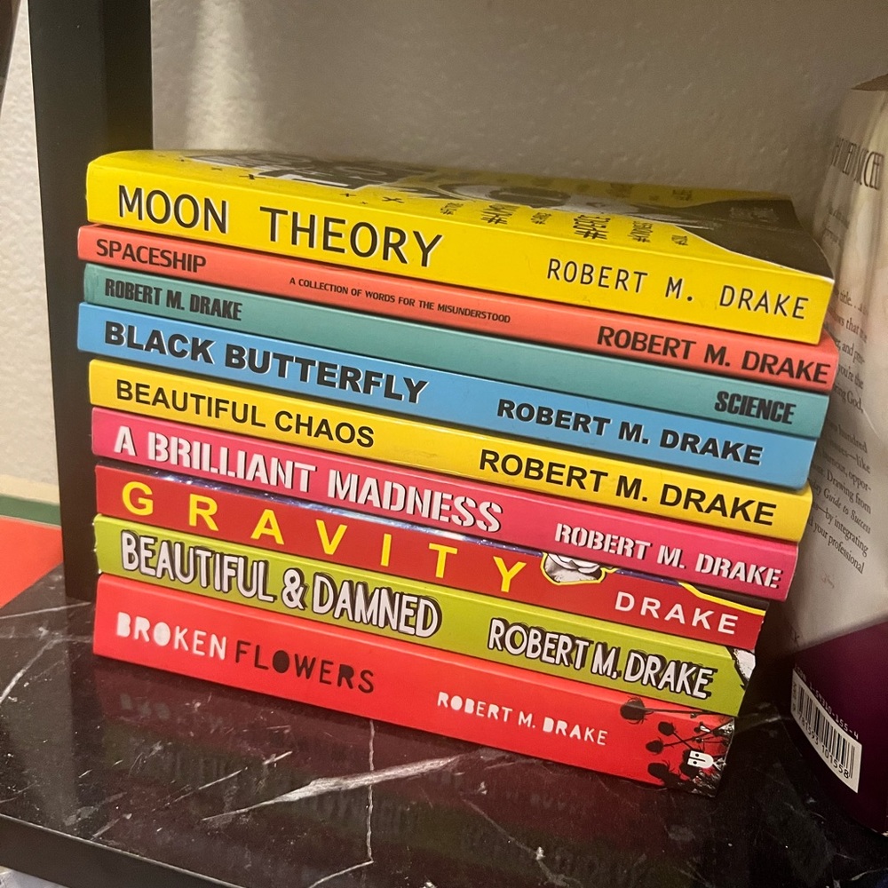 RM Drake Poetry Books - Full Set